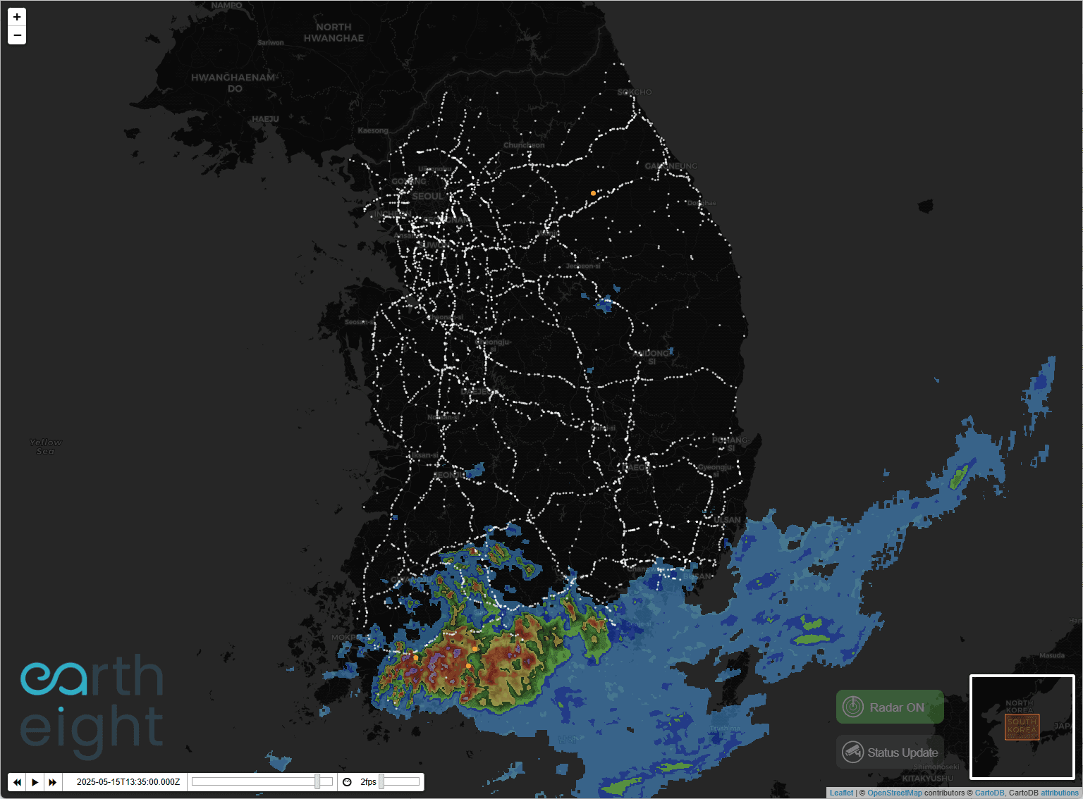 EarthEight Dashboard